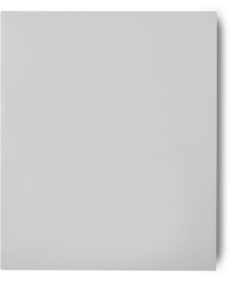 White book mockup, cutout